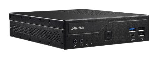 Shuttle DH610 PC/workstation barebone 1.3L sized PC Black LGA 1700