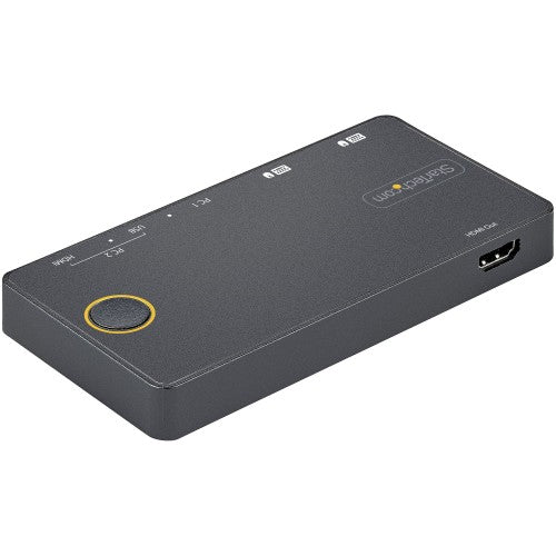 StarTech.com SV221HUC4K KVM switch Black