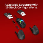 HyperX Pulsefire Saga Gaming Mouse (Black)