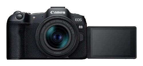 Canon EOS R8 RF24-50 mm F4.5-6.3 IS STM MILC 24.2 MP CMOS 6000 x 4000 pixels Black