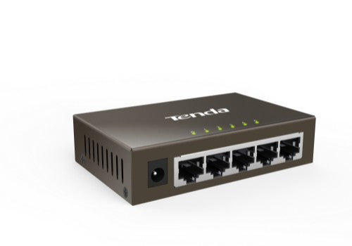 Tenda TEG1005D network switch Unmanaged Gigabit Ethernet (10/100/1000) Gray