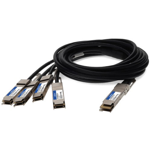 AddOn Networks ADD-Q4AR4Q56MX-P1M InfiniBand/fibre optic cable 39.4" (1 m) QSFP-DD 4x QSFP56 DAC Black