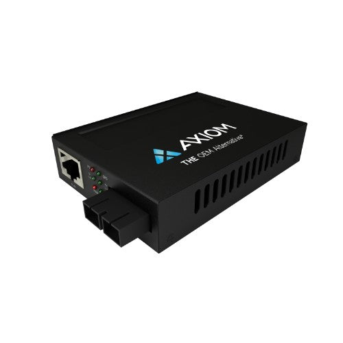 Axiom MCP32-T2-M3S2-AX network media converter 1000 Mbit/s 1310 nm Multi-mode Black