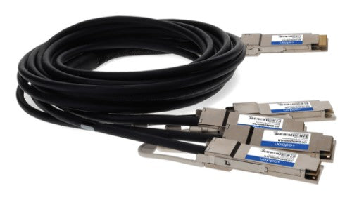 AddOn Networks ADD-Q4AR4Q56MX-P1M InfiniBand/fibre optic cable 39.4" (1 m) QSFP-DD 4x QSFP56 DAC Black