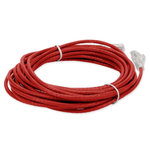 AddOn Networks ADD-16FSLCAT6-RD networking cable Red 192.1" (4.88 m) Cat6 U/UTP (UTP)