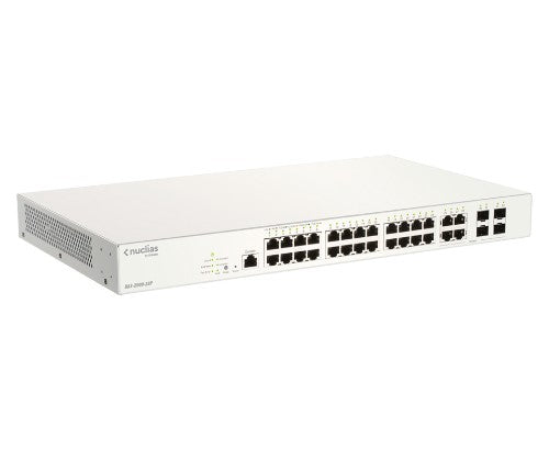 D-Link DBS-2000-28P network switch Managed L2 Gigabit Ethernet (10/100/1000) Power over Ethernet (PoE) Gray
