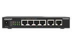 QNAP QSW-2104-2T-R2-US network switch Unmanaged 10G Ethernet (100/1000/10000) Desktop Black