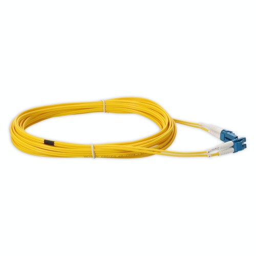 AddOn Networks ADD-LC-LC-5-5M9SMF fiber optic cable 216.5" (5.5 m) OFNR OS2 Yellow