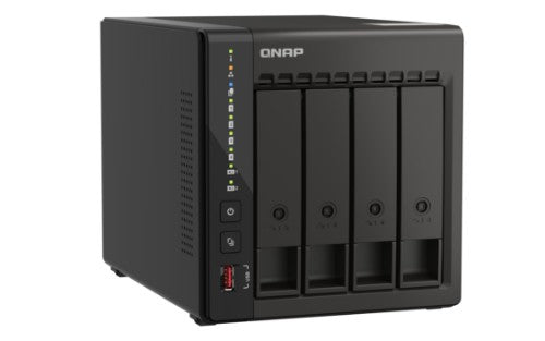 QNAP QVP-41C-US NAS/storage server Tower Intel® Celeron® J6412 8 GB DDR4 0 TB Black
