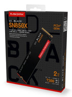 Western Digital Black WD_BLACK SN850X NVMe 2 TB M.2 PCI Express 4.0