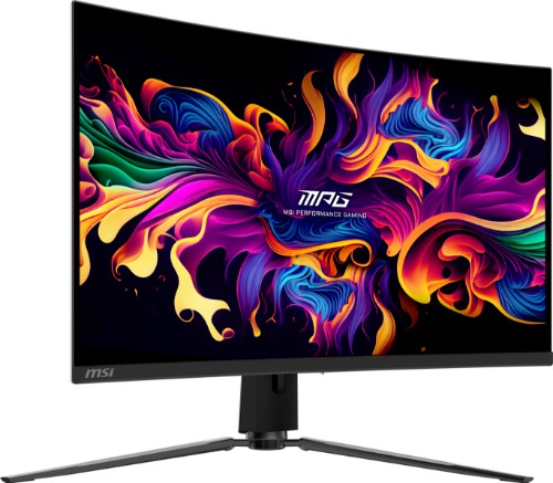 MSI MPG 321CURX QD-OLED computer monitor 31.5" 3840 x 2160 pixels 4K Ultra HD Black
