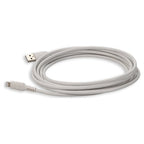 AddOn Networks USB2LGT2MW lightning cable 78.7" (2 m) White