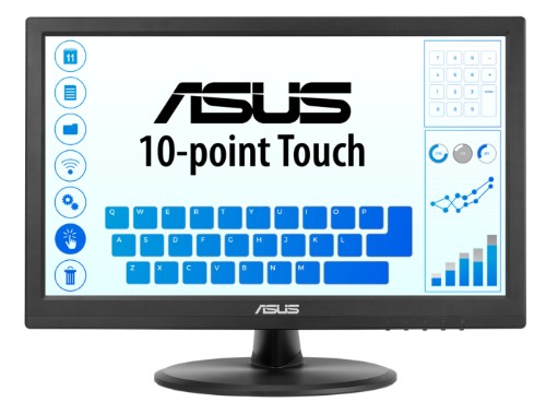 ASUS Touch VT169HE computer monitor 15.6" 1920 x 1080 pixels Full HD LED Touchscreen Tabletop Black