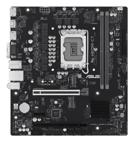 ASUS PRO H810M-CT-CSM motherboard Intel H810 LGA 1851 (Socket V1) micro ATX