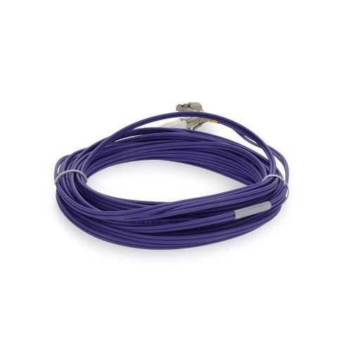 AddOn Networks ADD-LC-LC-6M5OM4P-PE-TAA InfiniBand/fibre optic cable 236.2" (6 m) LOMM Purple