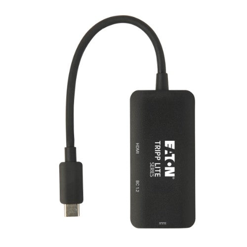 Tripp Lite U444-06N-H4UBC2 laptop dock/port replicator Wired USB 3.2 Gen 1 (3.1 Gen 1) Type-C Black