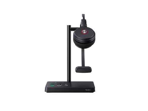 Yealink WH62 Mono UC Headset Wireless Head-band Office/Call center Micro-USB Charging stand Black