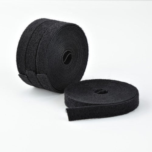 StarTech.com HKLP15054PK cable organizer Universal Hook & loop cable tie Black 4 pc(s)