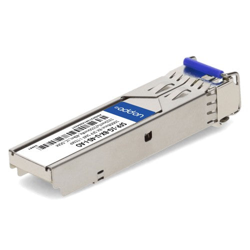 AddOn Networks SFP-1G-BX-U-40-I-AO network transceiver module Fiber optic 1000 Mbit/s 1550 nm