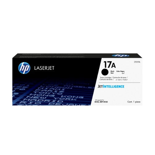 CF217A (17A) Toner black, 1.6K pages