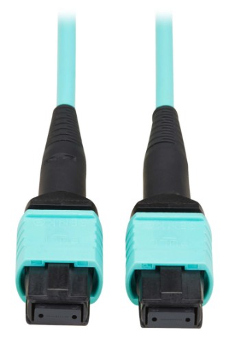 Eaton N844A-20M-8-P InfiniBand/fibre optic cable 787.4" (20 m) MPO OFNP Aqua color, Black