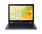 Acer Chromebook R857TN-P65H N250 12.2" Touchscreen WUXGA 8 GB LPDDR5x-SDRAM 64 GB Flash Wi-Fi 7 (802.11be) ChromeOS Black