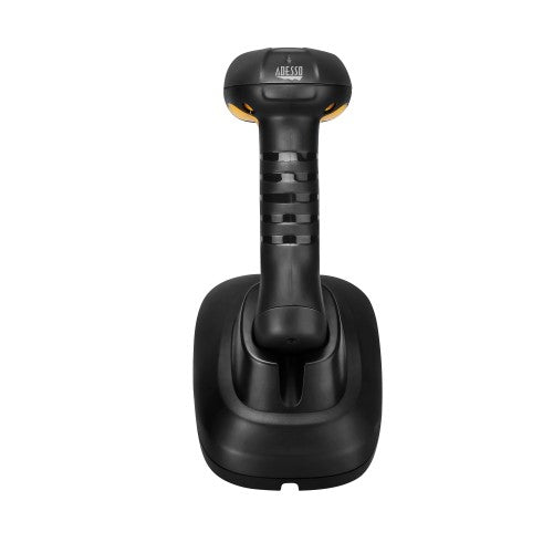 Adesso NuScan 4100B Handheld bar code reader 1D CCD Black, Yellow