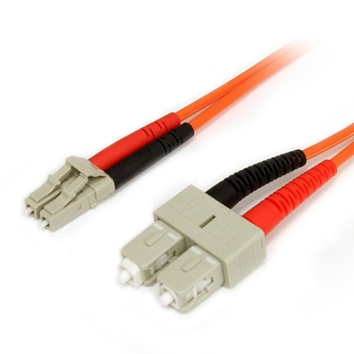 StarTech.com FIBLCSC1 InfiniBand/fibre optic cable 39.4" (1 m) LC SC Orange