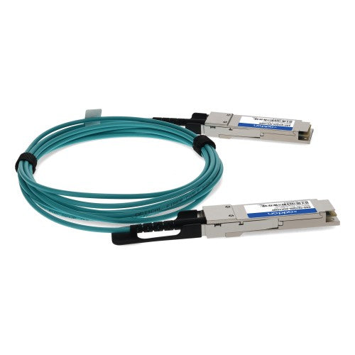 AddOn Networks ADD-QCIQPA-AOC15MP InfiniBand/fibre optic cable 590.6" (15 m) QSFP+ AOC Aqua color