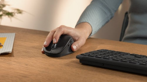 Logitech Signature Comfort M840 L mouse Universal Right-hand RF Wireless + Bluetooth Optical 4000 DPI