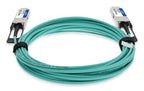 AddOn Networks ADD-QCIQIN-AOC6M InfiniBand/fibre optic cable 236.2" (6 m) QSFP+ AOC Aqua color, Stainless steel