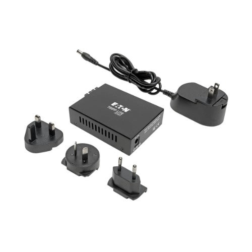 Tripp Lite N785-INT-SC-SM network media converter 1000 Mbit/s 1310 nm Single-mode Black