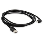 AddOn Networks USB2MICROUSBLT6 USB cable USB 2.0 72" (1.83 m) USB A Micro-USB B Black