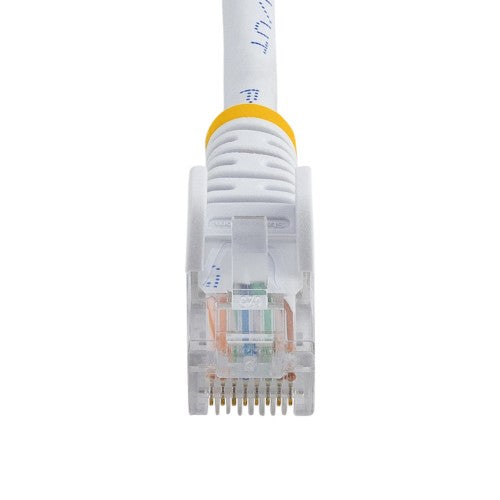 StarTech.com 15 ft White Snagless Category 5e (350 MHz) UTP Patch Cable networking cable 179.9" (4.57 m)