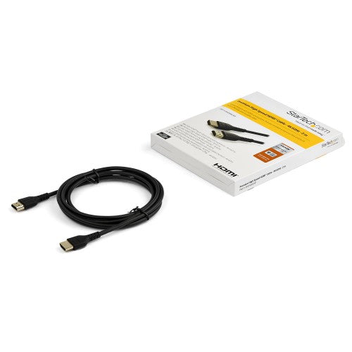 StarTech.com RHDMM2MP HDMI cable 78.7" (2 m) HDMI Type A (Standard) Black