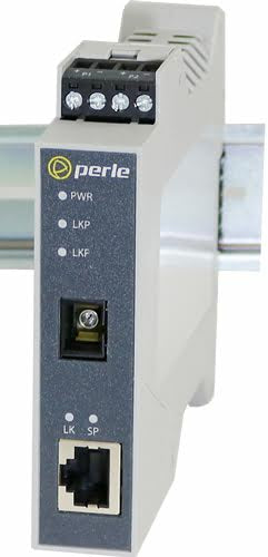 Perle SR-1110-SC80U network media converter 1000 Mbit/s 1590 nm Single-mode Gray, White