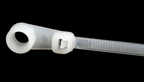 StarTech.com TCV155 cable tie Nylon White 100 pc(s)