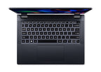Acer TravelMate P4 TMP414RN-53-564W Intel® Core™ i5 i5-1335U Hybrid (2-in-1) 14" Touchscreen WUXGA 16 GB DDR4-SDRAM 512 GB SSD Wi-Fi 6E (802.11ax) Windows 11 Pro Education Blue