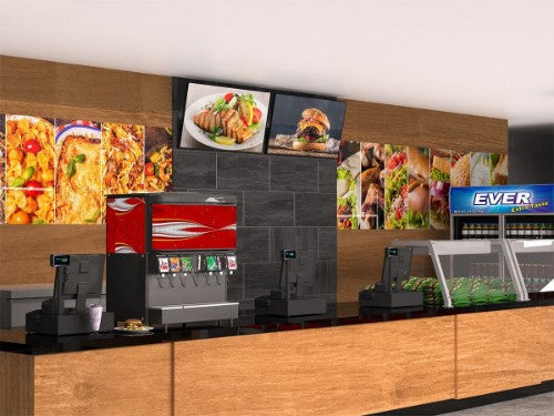 Monoprice 39661 signage display mount 65" Black