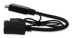 AddOn Networks HDMI2DPUSB video cable adapter 7.87" (0.2 m) HDMI Type A (Standard) DisplayPort Black