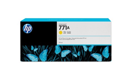 B6Y18A (771A) Ink cartridge yellow, 775ml