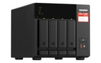 QNAP TS-473A-SW5T-US NAS/storage server Tower Ryzen Embedded V1500B 8 GB DDR4 0 TB QNAP Turbo System Black