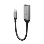 ALOGIC ULUCDP-ADP USB graphics adapter 3840 x 2160 pixels Black, Gray