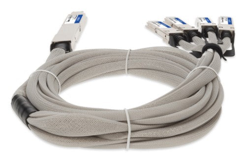 AddOn Networks MCP7Y70-H002-AO InfiniBand/fibre optic cable 78.7" (2 m) OSFP 4x QSFP56 DAC Gray, Silver