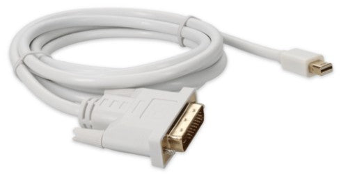 AddOn Networks MDP2DVIDMM6W video cable adapter 72" (1.83 m) Mini DisplayPort DVI-D White
