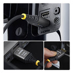 StarTech.com HDMI2-FLEX-4K60-3F HDMI cable 35.8" (0.91 m) HDMI Type A (Standard) Black, Silver