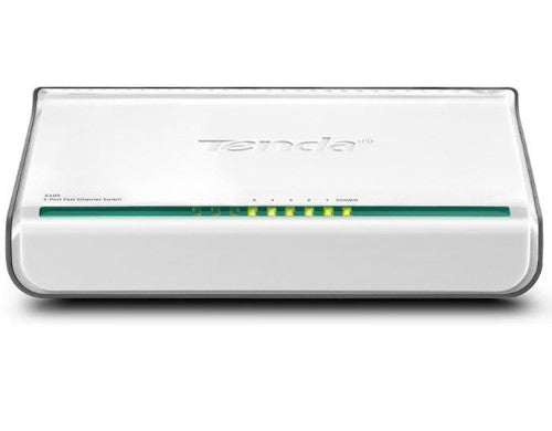 Tenda 5-Port Fast Ethernet Switch Unmanaged White