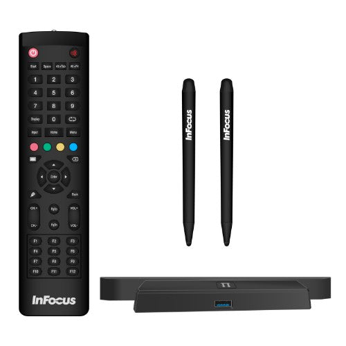 InFocus INF6555 interactive whiteboard 65" 3840 x 2160 pixels Touchscreen Black HDMI