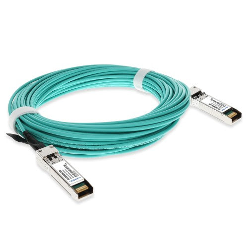 AddOn Networks ADD-S28ARS28IN-O20M InfiniBand/fibre optic cable 787.4" (20 m) SFP28 AOC Aqua color