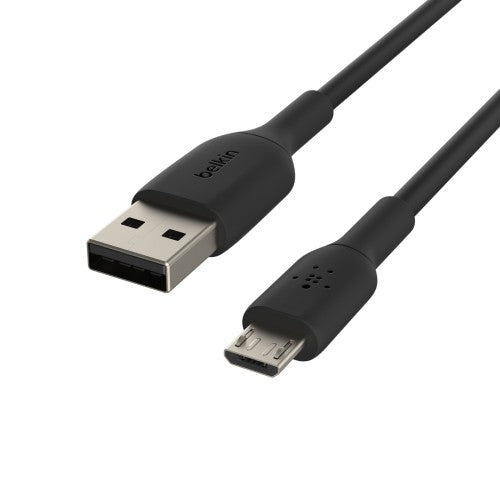 Belkin CAB005BT1MBK USB cable 39.4" (1 m) USB A Micro-USB A Black